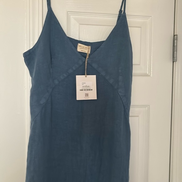 Mus & Bombon Linen dress size M new with tags - Picture 2 of 6